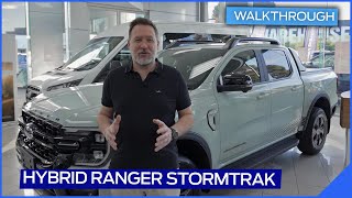 Ford Ranger Hybrid Stormtrak Limited Edition Walkthrough | Kosta Shows All the Features