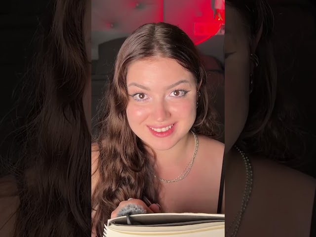 ASMR Sketchbook Flip & Drawing You | Deep Tingles Roleplay