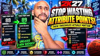 The MOST IMPORTANT Attribute Thresholds in NBA 2K27! screenshot 5