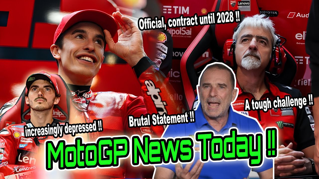 HUGE NEWS, Marquez contract until 2028,Tough challenge for Ducati ...