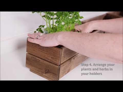 Video: Information om gör-det-själv-örtväggar - Tips om att göra vertikala örtplantor