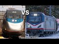 High Speed Amtrak Acela ACS 64 Horn Compilation 2023
