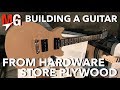 Mitch and Kirk make guitars out of plywood from the hardware store