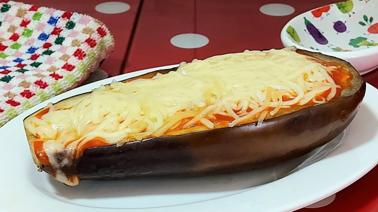 🍆 BERENJENA RELLENA AL MICROONDAS🔌TAN FÁCIL ✅️ TAN RÁPIDA ✅️ TAN RICA // BEATRIZ COCINA