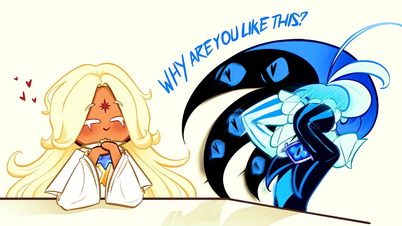 Why Are You Like This? 😠┃Pure Vanilla x Shadow Milk (ShadowVanilla)┃Cookie Run Kingdom Comic Dub