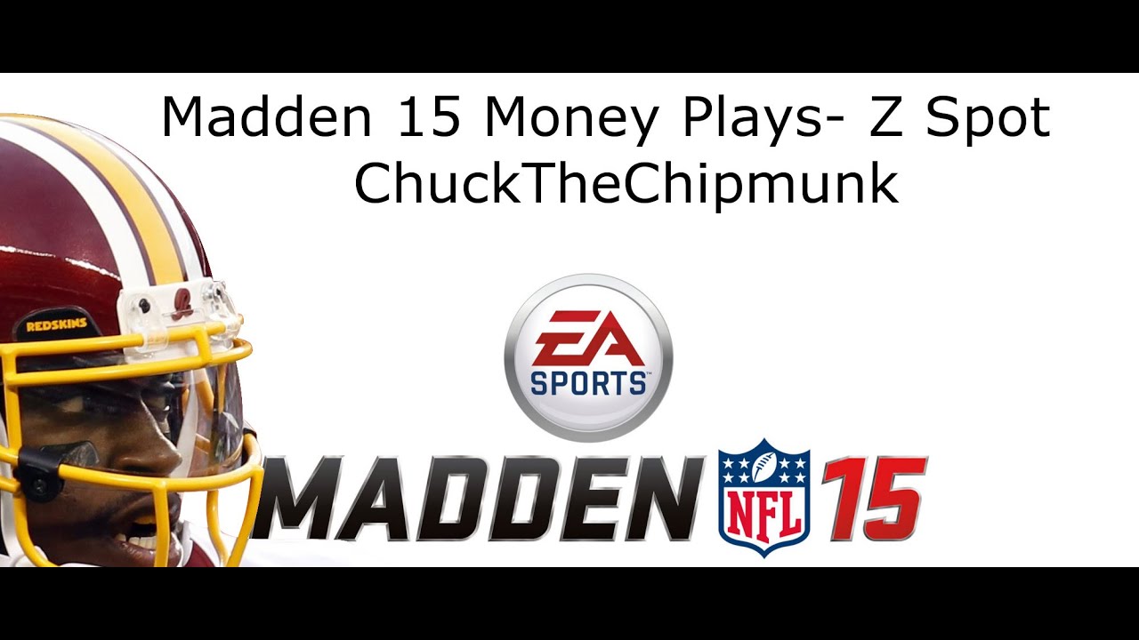 Madden 15: Money Plays Singleback Bunch Z Spot
