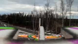 Mobius flight test aft vew