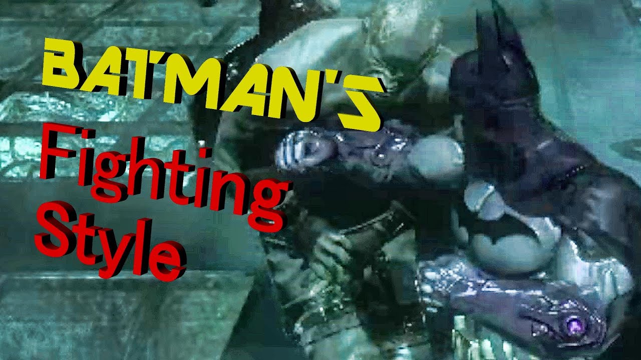 Batman Fighting Style Arkham Asylum Counter Attack YouTube