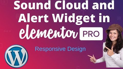 Sound Cloud and Alert Widget in Elementor || Elementor Bangla Tutorial