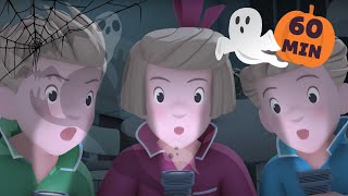 Les triplés se font peur pour Halloween !  Dessin Animé Pour Enfants