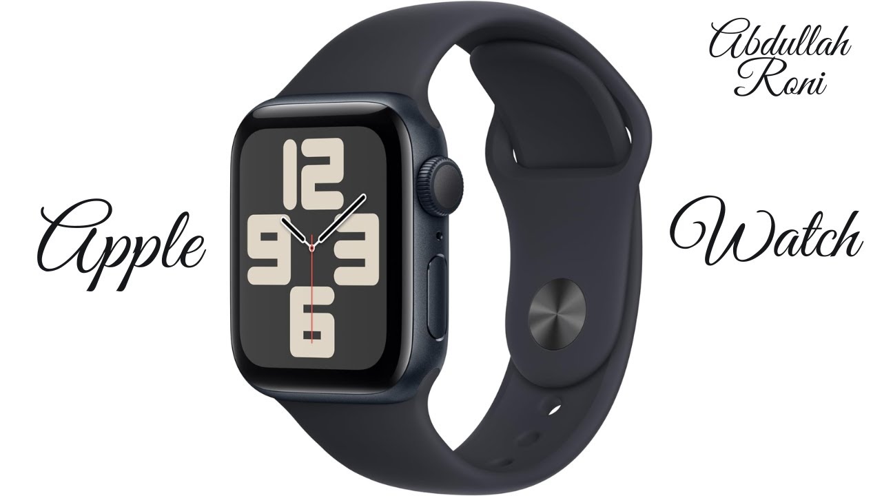 Apple Watch Smartwatch, Midnight Sport Band 