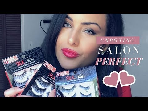 Salon Perfect Lashes Collaboration and Unboxing