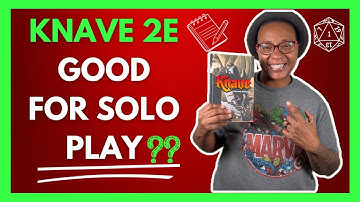 Knave 2e Character Creation + Solo Playthrough | TTRPG Actual Play