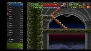 XSplit Test (Free Trial Version) - Castlevania IV Stage B Boss Fights (with Credits)