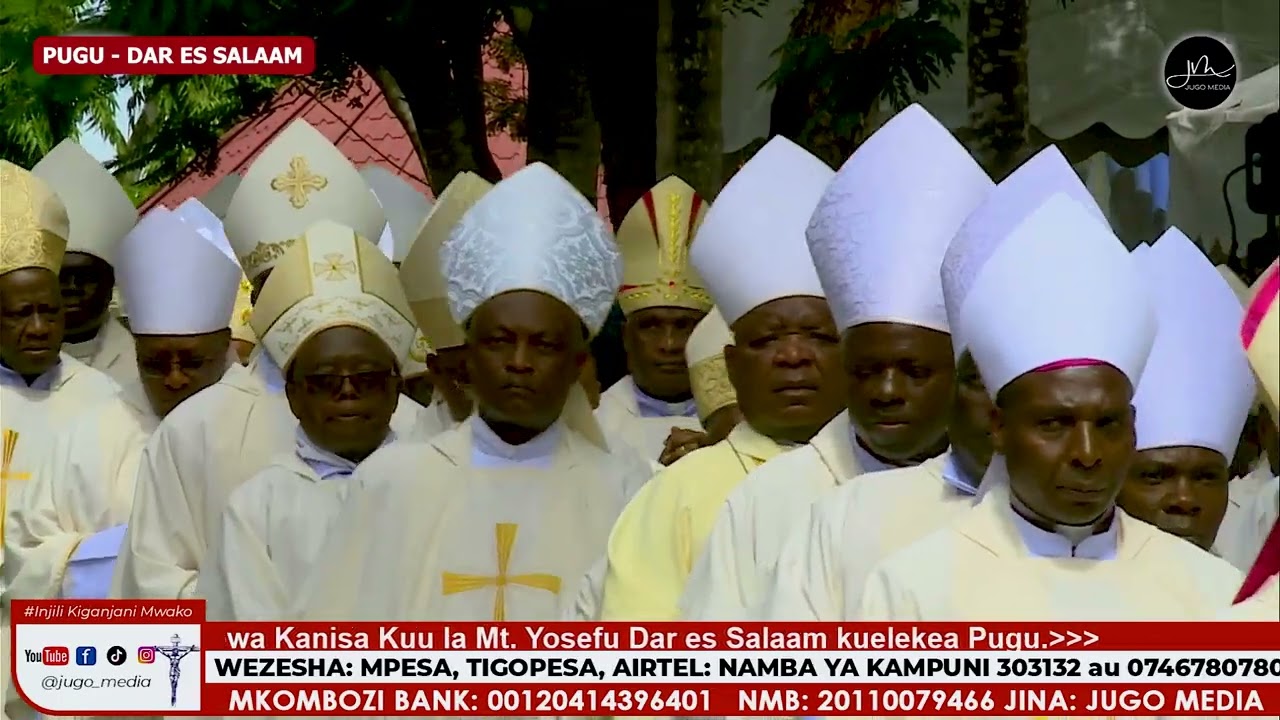 Tazama Wingi Maaskofu na Mapadre, Mazishi ya Kardinali Pengo | Maandamano kuelekea Kanisani.