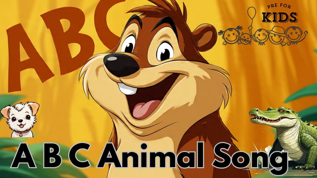 ABC Animal Song for Children | Learn Alphabet with Animals for Toddlers ...
