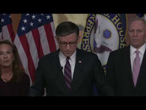 Speaker Johnson Delivers Remarks at House Leadership Press Conference