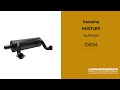 607853 MUFFLER HUSTLER Genuine OEM Part