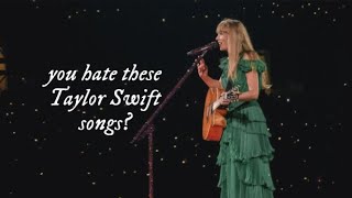 These are Taylor Swift OVERHATED Songs!🤯