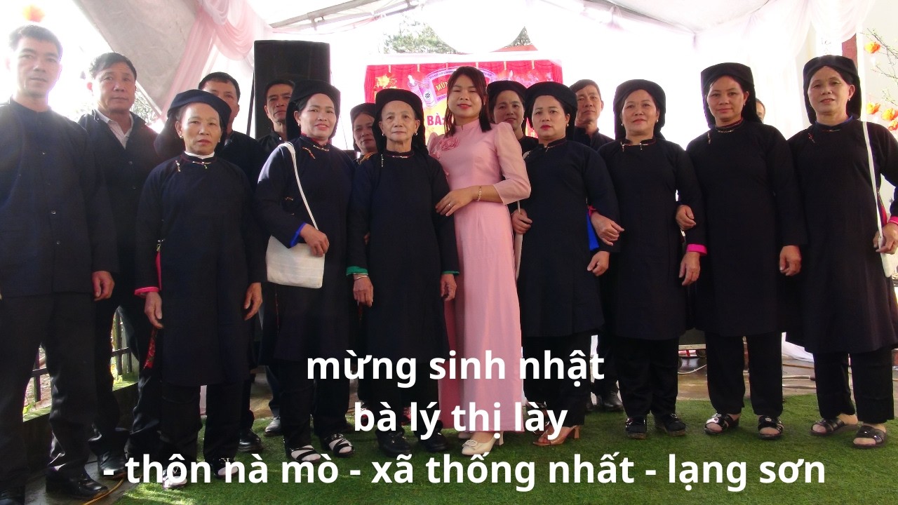 giao lưu hát tiếng dân tộc sán chí mừng sinh nhật bà lý thị lày - thôn nà mò - p2