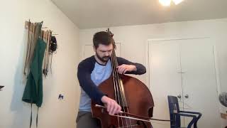 4 Note Progressive Scale Double Bass