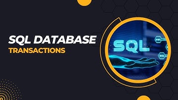 How transactions is created in SQL