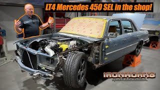 ‘67 & '70 Chevelle, ‘71 Cuda ‘73 Ford Dentside & Mercedes 450 SEL!  IWSK Shop updates