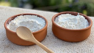 حضري طحين الكيك وطحين المعجنات من المنزل DIY cake & Pastries flour