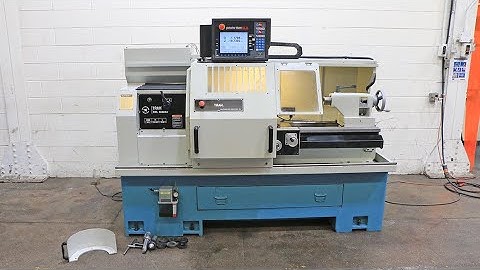 18" X 40" SOUTHWEST INDUSTRIES / TRAK 2-AXIS CNC/MANUAL FLAT BED LATHE, MODEL: TRL 1840SX,
