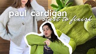 knitting the paul cardigan took me a year of my life..