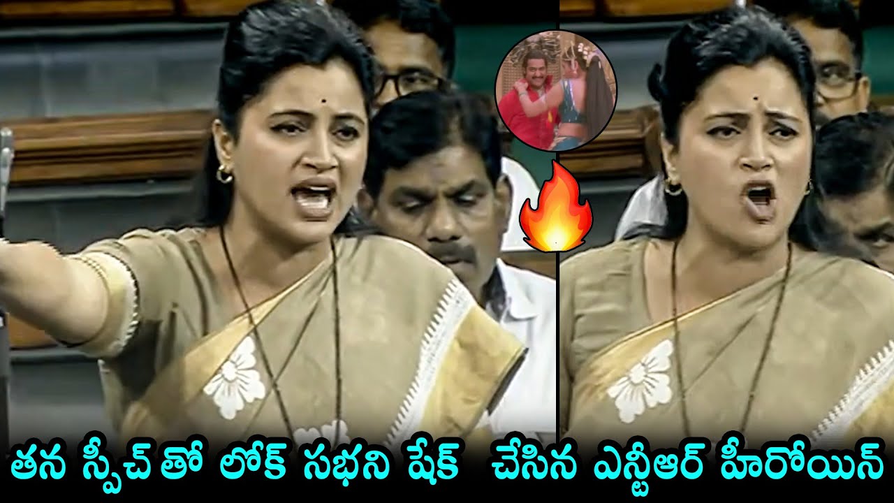MP Navneet Kaur Rana Powerful Speech At Lok Sabha | Navneet Kaur Rana Latest News | Jr NTR