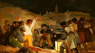 Quais os fatos históricos o artista vivenciou Para criar essa obra e fazer tal afirmação Goya?
