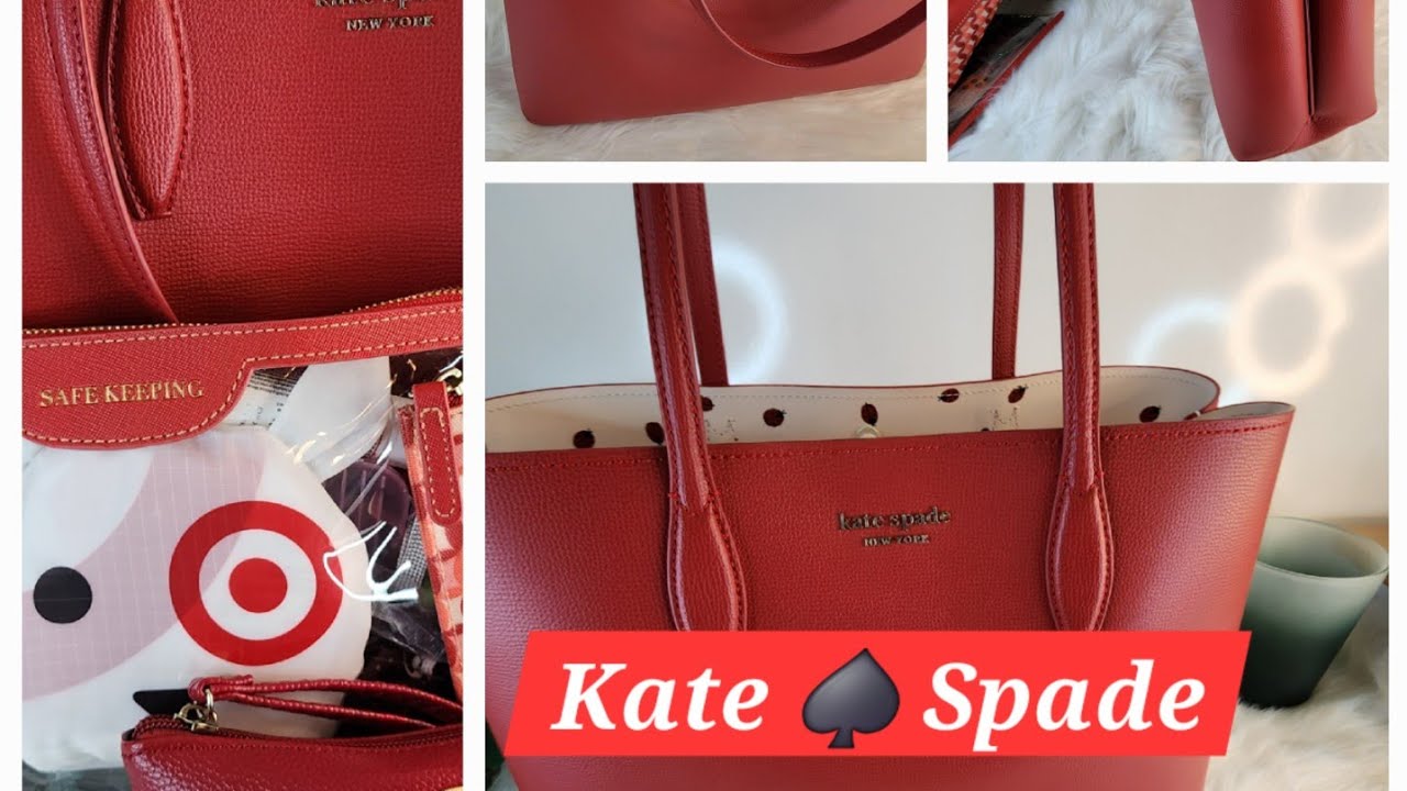 Kate Spade ♠️ All Day Tote (Ladybug)/ Up-Close/Review/ Bag 