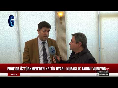 Prof.Dr.Öztürkmen’den kritik uyarı: