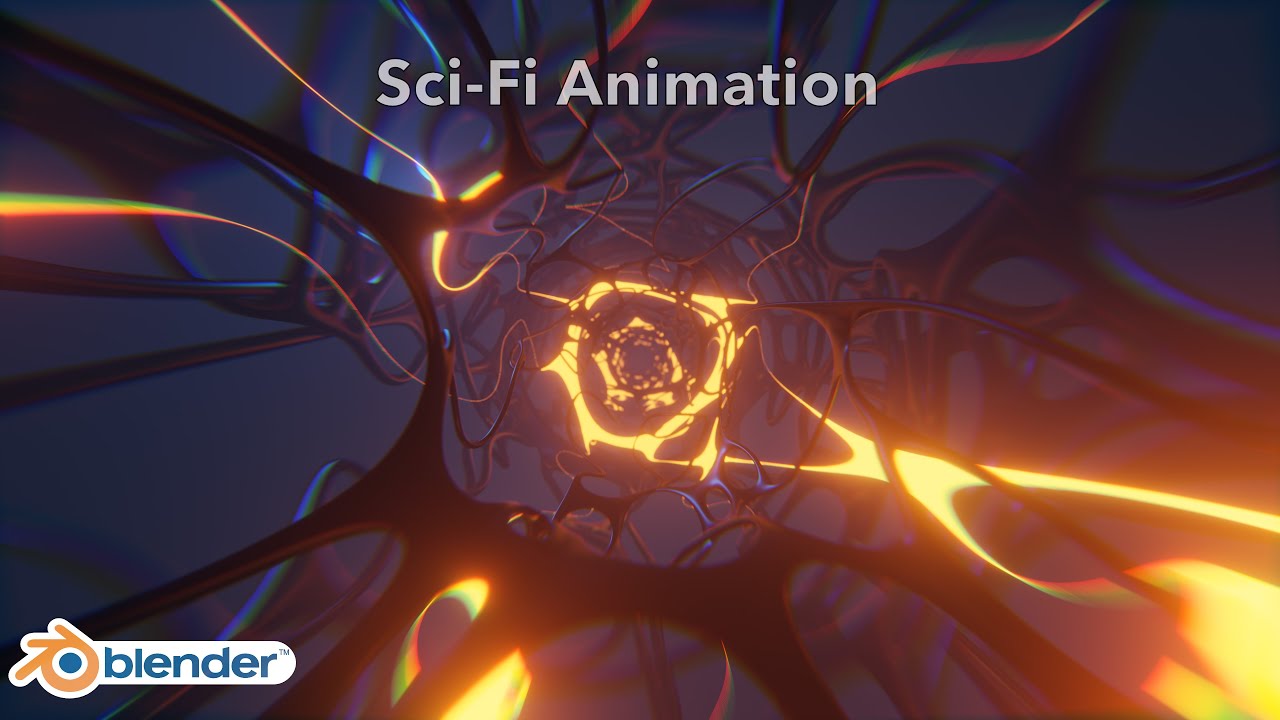 Sci fi Animation Loop in Eevee & Cycles - YouTube