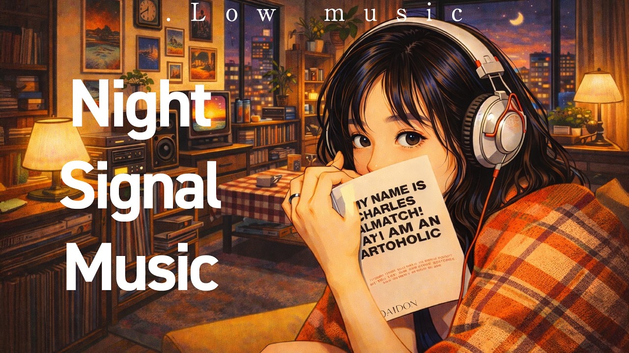 【作業用BGM】Night Signal Music｜深夜のローファイ｜エモーショナルなチルヒップホップ集