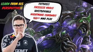LEARN THIS ! Yatoro Faceless Void "The Nightmare Chronosphere " Unstoppable! #dota2 #dota2shorts