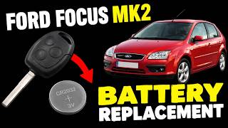 Dead Ford Key? Focus MK2 Battery Replacement (Takes 2 Mins)