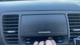 How to fix Clock Info Display on Subaru Legacy Outback 2004-2008 funny