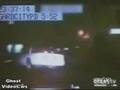 Ghost Car Drives Through A Fence During High Speed Pursuit 