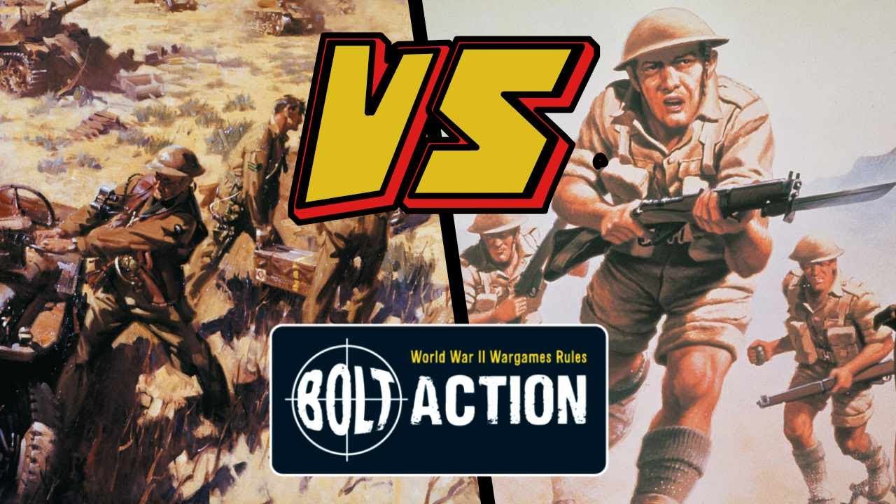 Bolt Action BatRep: Desert Rats vs Afrika Korps | Spielebude