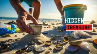 Hidden Treasure Found While Cleaning the Beach – Unreal Surprise! Wealth