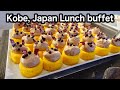 Japan buffetKobe Bay Sheraton Hotel Towers lunch buffet with a thank you price for reopening