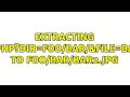 Extracting index.php?dir=foo/bar/&amp;file=bar2.jpg to foo/bar/bar2.jpg (3 Solutions!!)