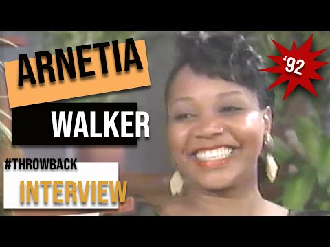 Arnetia Walker Interview, The Ebony Jet Showcase with Elliott Francis 1992