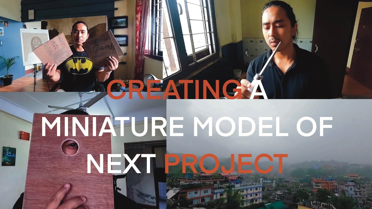 #2 Vlog : Creating a miniature model of next project. - YouTube