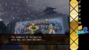 CAPCOM vs SNK 2 - Guile/Chun-Li/Cammy Arcade mode