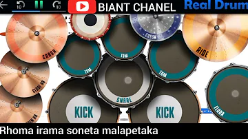 Rhoma irama Soneta MALAPETAKA Real drum cover