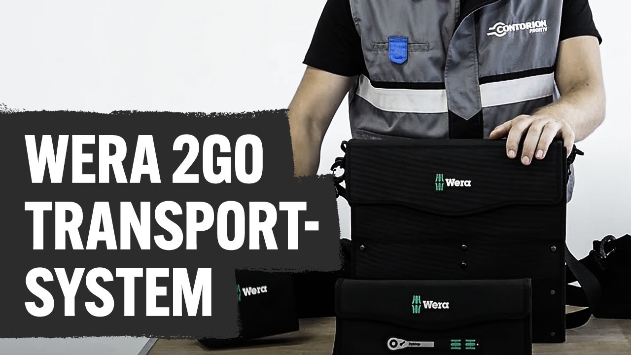 Wera 2go Werkzeug Transportsystem – die flexible Werkzeugtasche