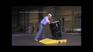 Ultra Spill Deck Bladder Systems 55 Gallon Drum Containment Fast Leak Protection